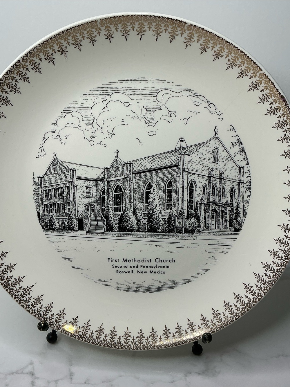 First Methodist Church Second and Pennsylvania Roswell, New Mexico 10” Used